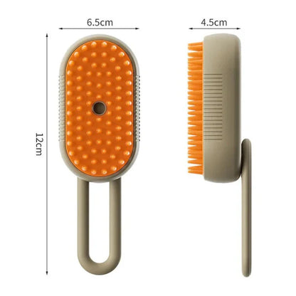 3-in-1 Steam Brush Pet Comb | Groom, Clean & Massage