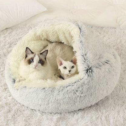 ComfyCave - Plush Cat Bed