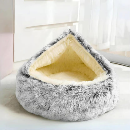 ComfyCave - Plush Cat Bed