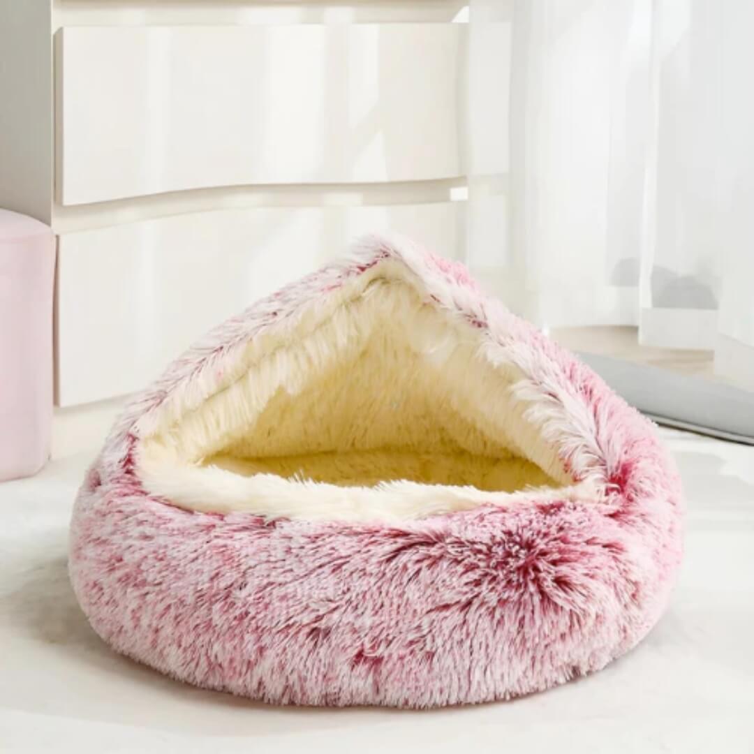 ComfyCave - Plush Cat Bed